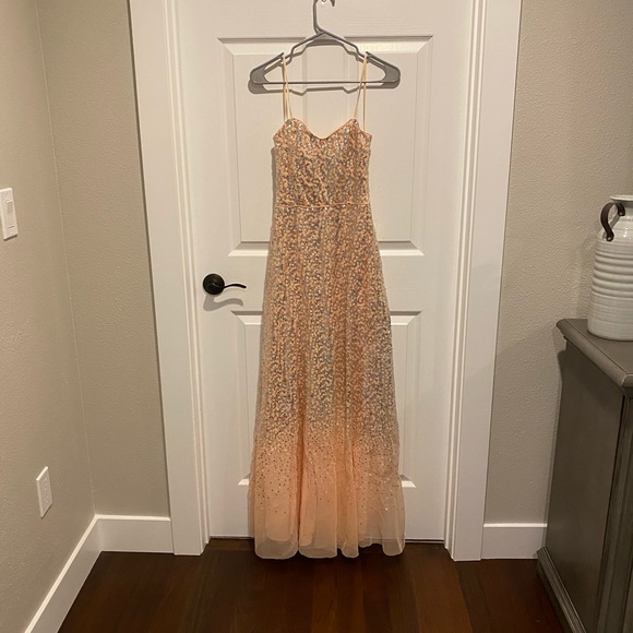 Sequin Strapless Dress - Picture 2 of 5